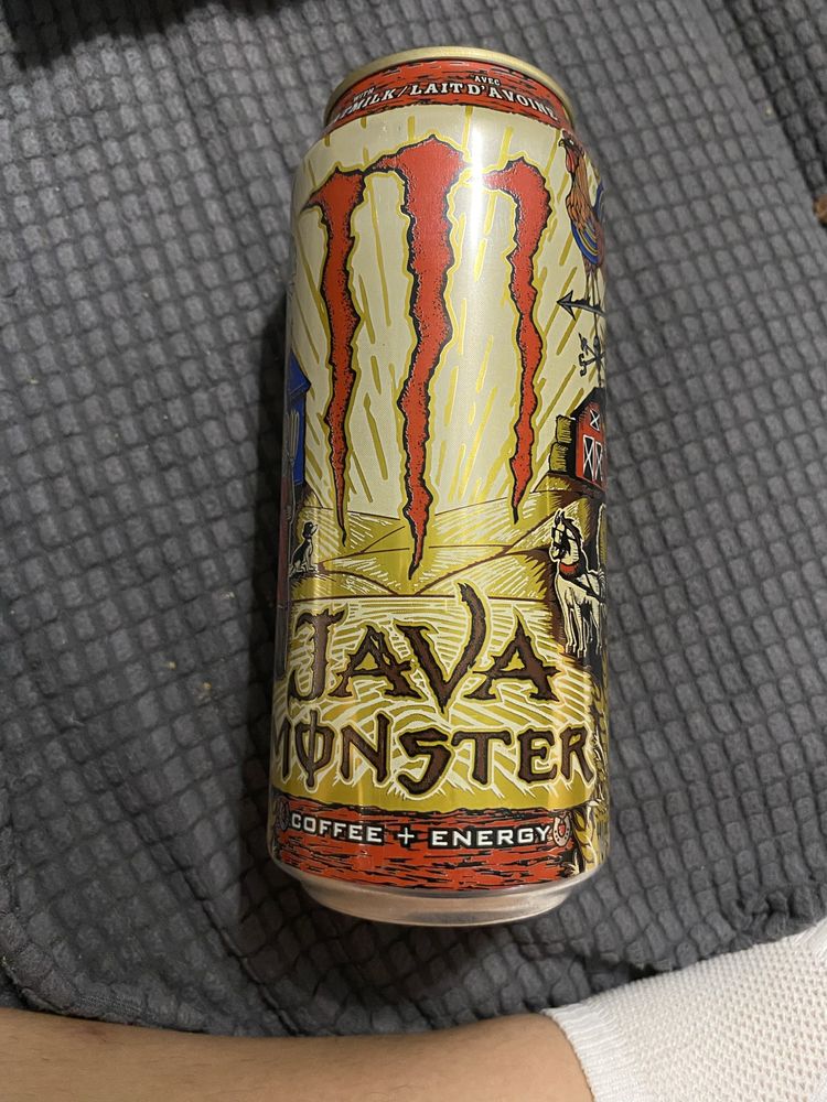 Puszka monster 444ml java oat milk kanada