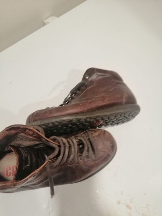 Botas camper couro