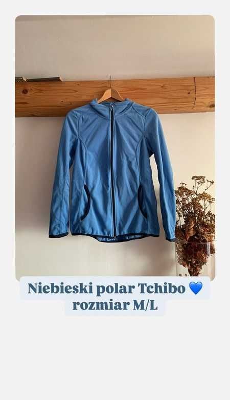 Polar, damski, niebieski sportowy, do pracy, na zimę, wygodny M/38