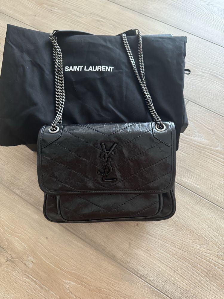 Сумка ysl niki, оригинал saint laurent оригінал