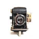 Wyjątkowy WELTA Weltix fotograficzny aparat mieszkowy na film 35 mm