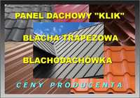 Panel dachowy "klik – na rąbek"  producent dostawa gratis promocja