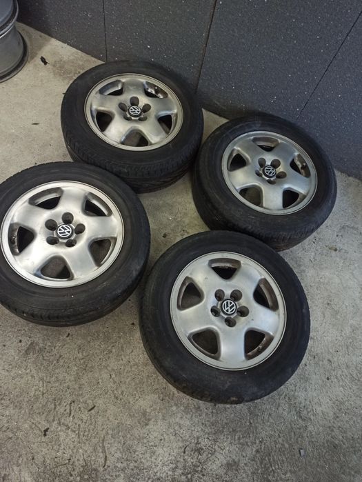 Alufelgi+opony 5x100 *VW golf*