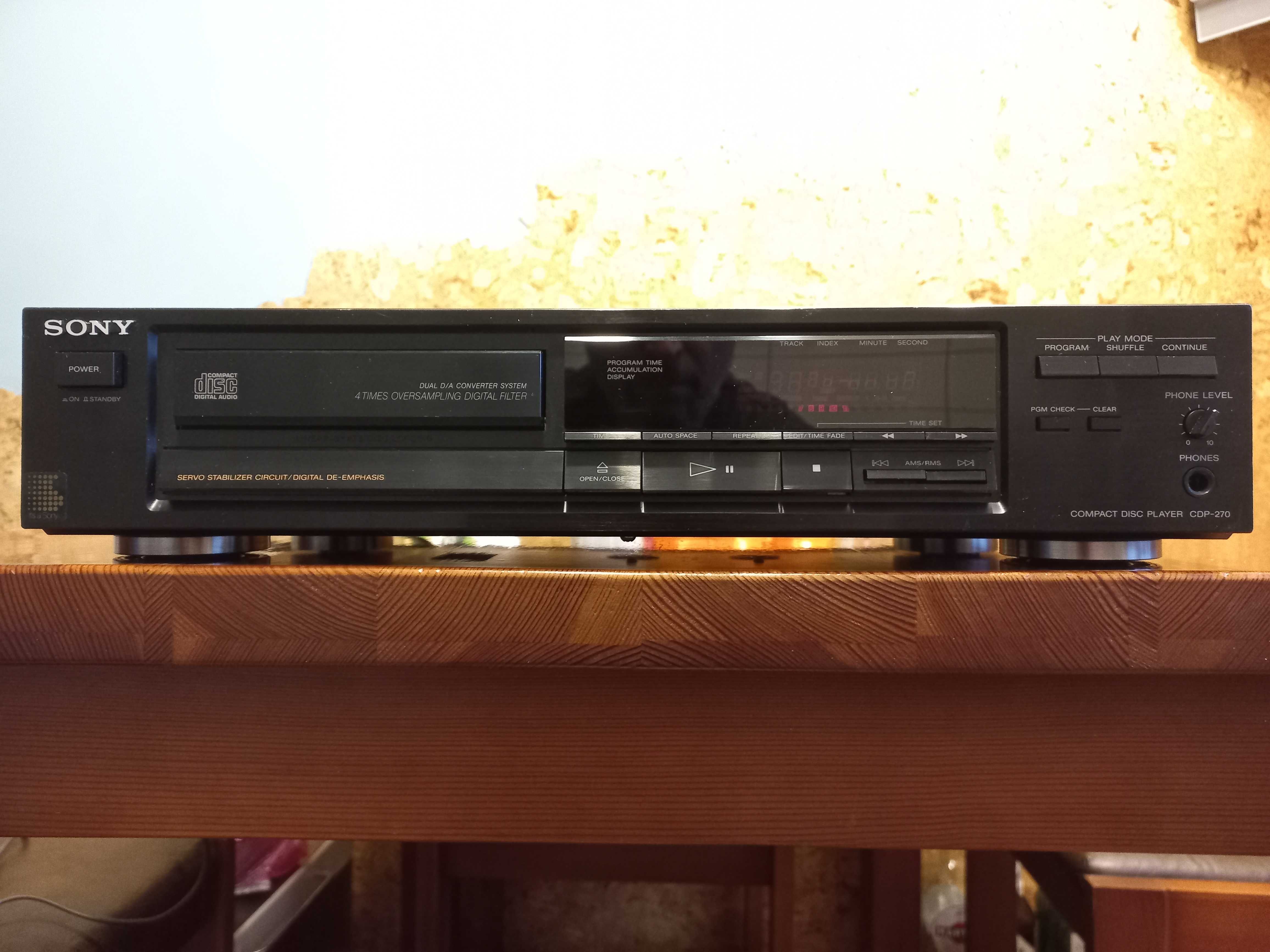 CD проигрыватель Sony cdp 270