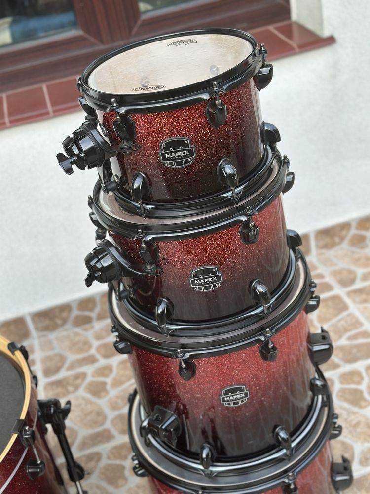 ++ Perkusja MAPEX Armory Maple Studio - MAGMA RED ++