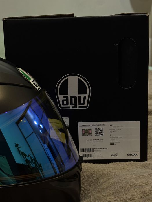 Шлем AGV k5s L , мотогарнитура в подарок