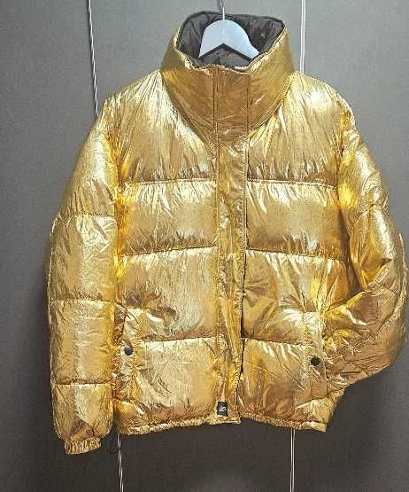 Kurtka zimowa złota