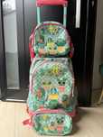 Conjunto mochila lancheira e estojo para escola