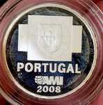 2008 – Prata PROOF 1,50€ – AMI – Uma Moeda Contra a Indiferença