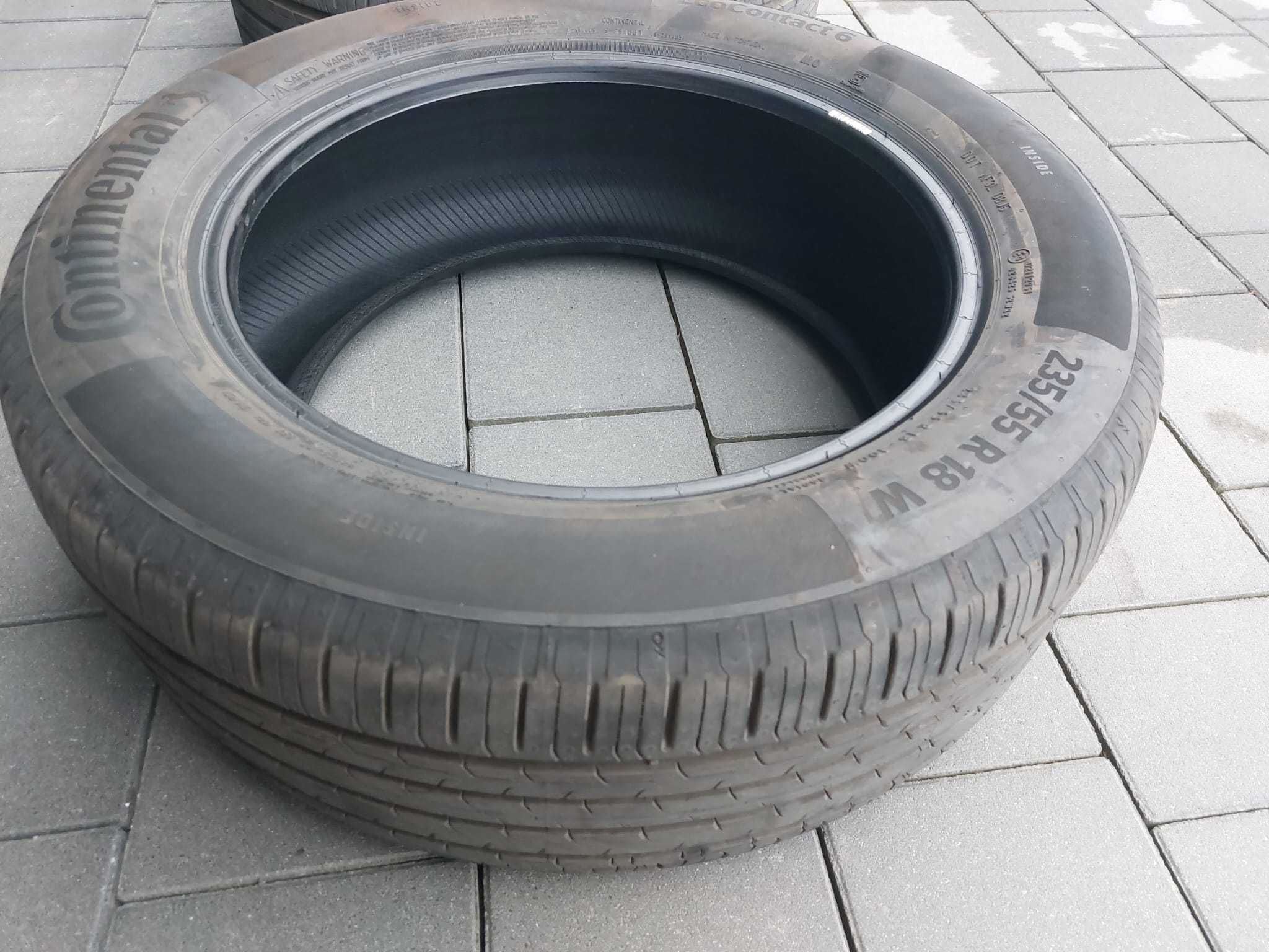 Nowe opony letnie Continental 235 / 55 / R18 / 100 W