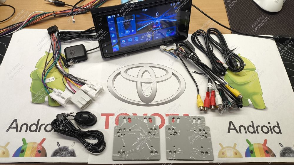 Магнітола Toyota 200 x 100 3/32gb Corolla,Rav 4,Vios, Camry, та інші..