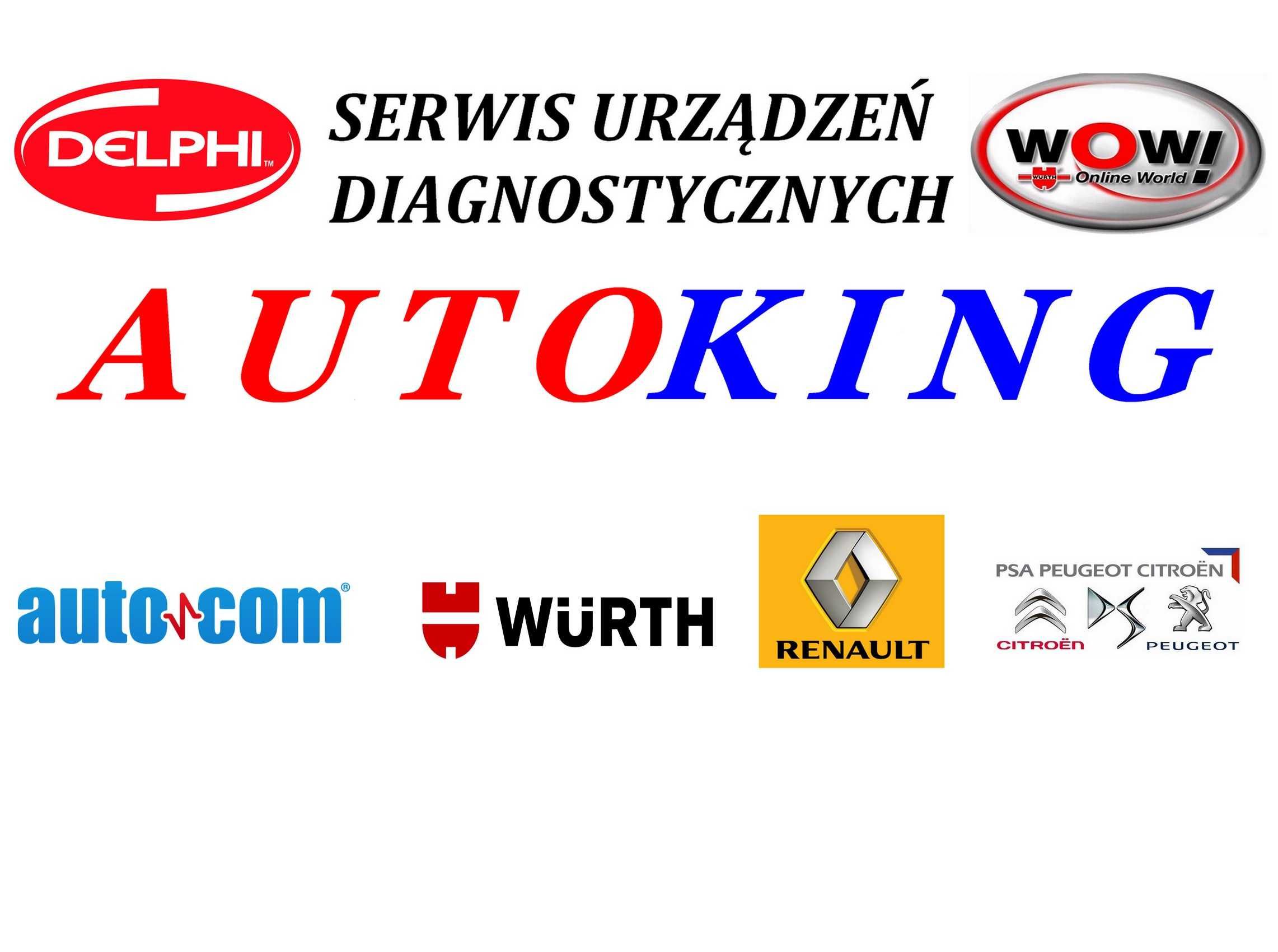 naprawa serwis autocom delphi wurth xentry lexia can clip autoking