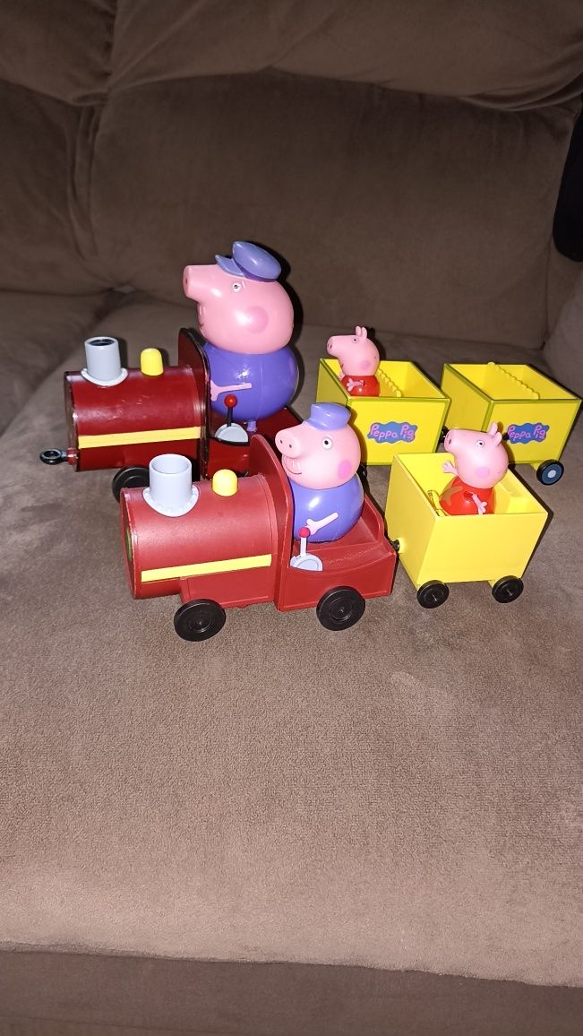 Mały pociąg Świnka Peppa