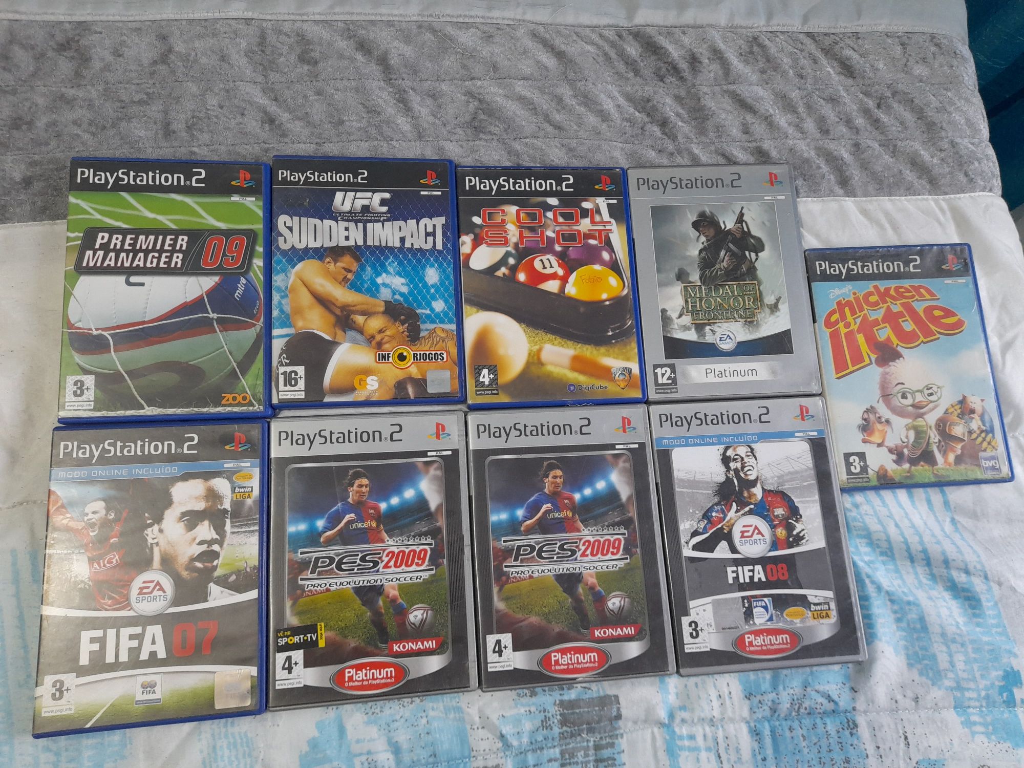 Coleção jogos PS2