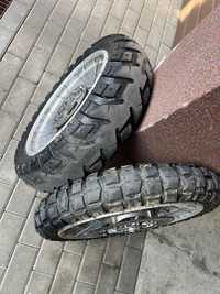 Opony go BMW GS tył K60 170/60R17 przód Pirelli Rally 120/70R19