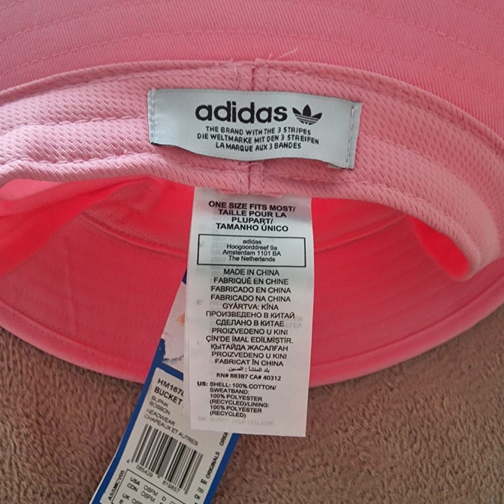 Kapelusz, czapka, Bucket Hat, AC HM1678, adidas, oryginał