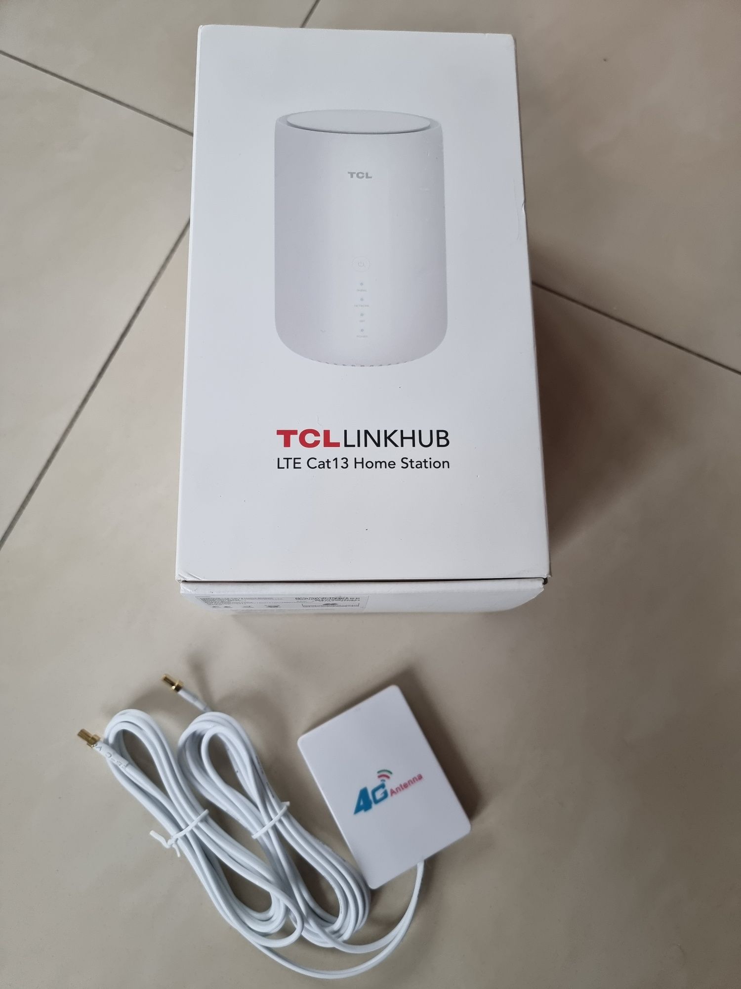 Router LTE 4G TCL Linkhub hh130vm antena 600 Mbps szybki internet tlc