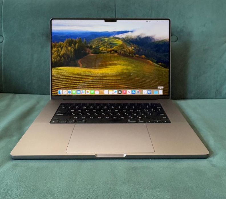 MacBook Pro 16" Space Gray 2021 M1pro, 32GB, 512ssd