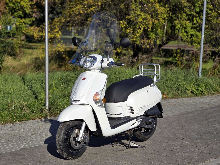 Kymco Like 50 4t z wysoka szybą * przerobiony na 80 ccm koła 12"