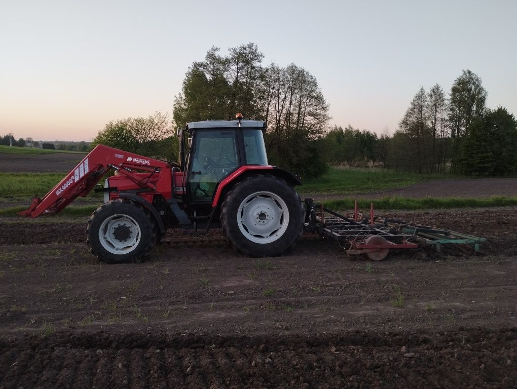 Massey Ferguson MF 6180 + TUR Mailleux MX 6000