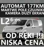 Toyota ProAce  6-os. Brygada 177KM 8A/T Kamera Ekran 10" Czujniki MartwePole Od ręki