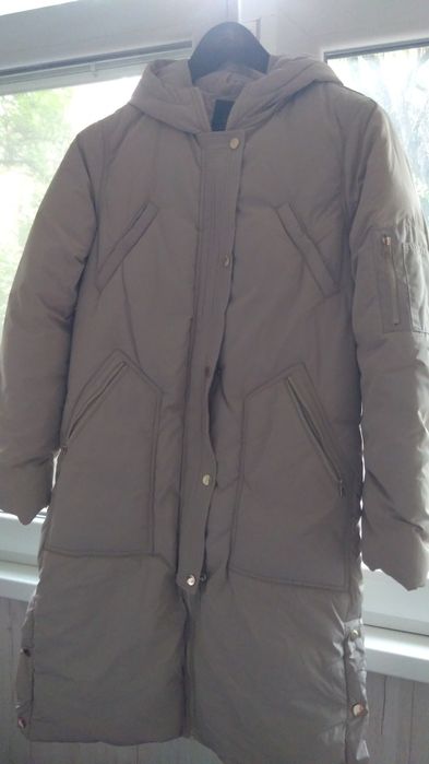 Зимнее пальто пуховик Mohito