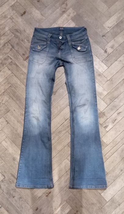 клеш джинси низька посадка