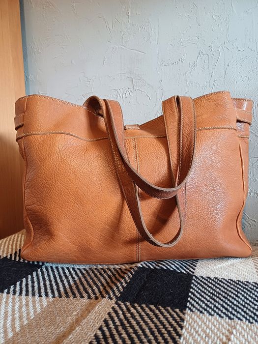 Большая сумка-шоппер Fat Face,натуральная кожа