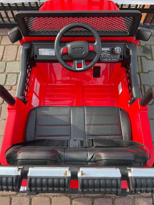 NOWY Dwuosobowy samochód na akumulator DUŻY JEEP dla dzieci 4x4 PILOT