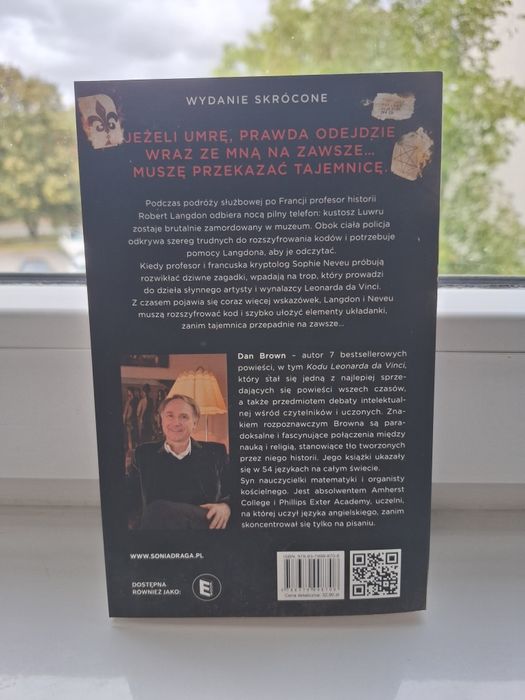 Nowa książka pt. ,,Kod Leonarda da Vinci".