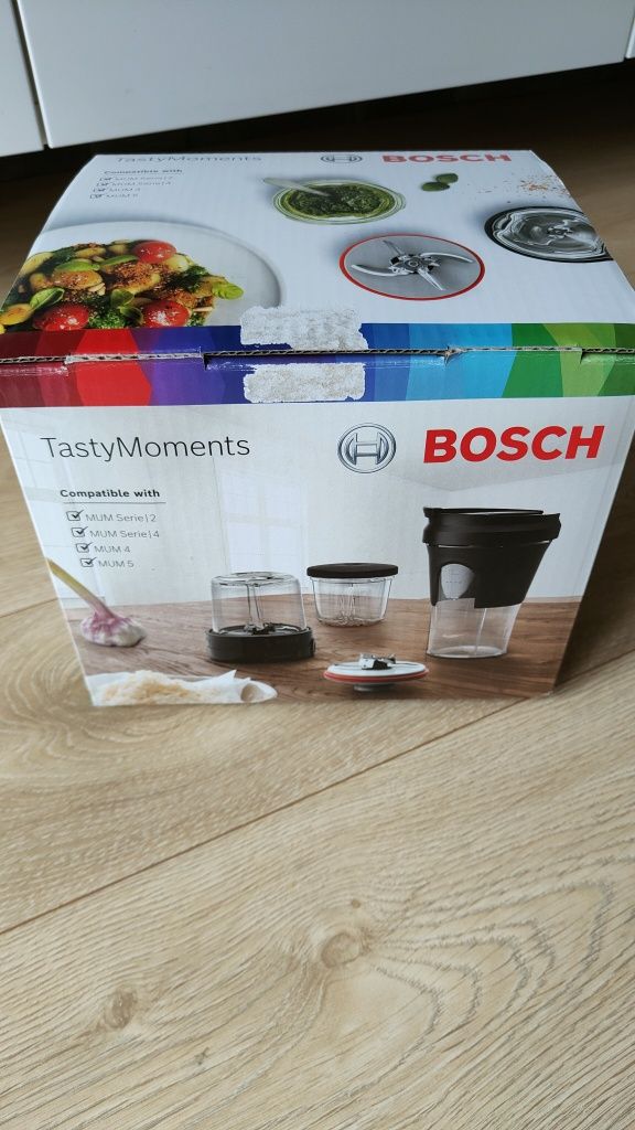 Bosch TastyMoments MUZ45XTM1 blender Gwarancja 

Zestaw użyty dwa razy