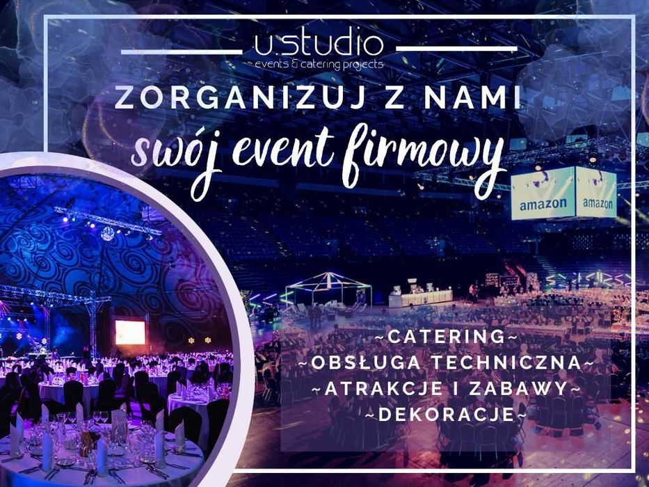 Wydarzenia firmowe, wigilia, spotkania świąteczne catering organizacja