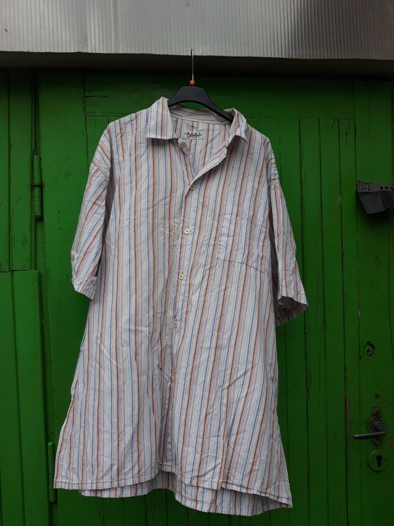 Koszula krótki rękaw w paski Body sport 7 xl 56