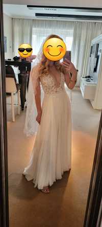 Свадебное платье, размер 42