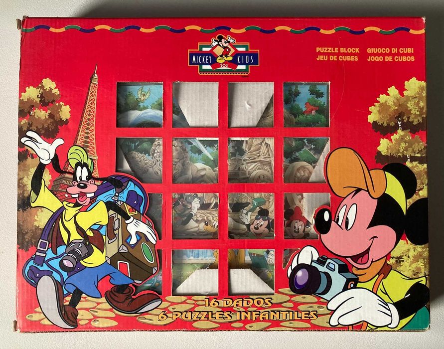 Puzzles de Cubos Mickey For Kids