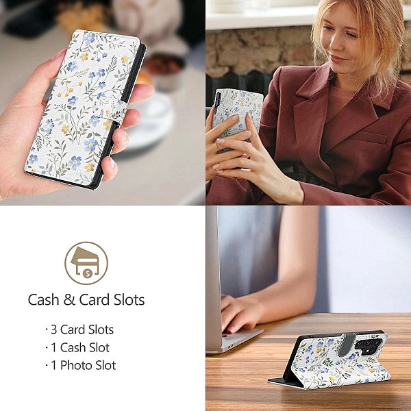 Tech-Protect Wallet Iphone Se 4/2025 Spring Flowers