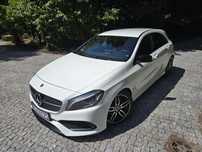 Mercedes-Benz Klasa A Piękny marcedes A klasa z pakietami AMG