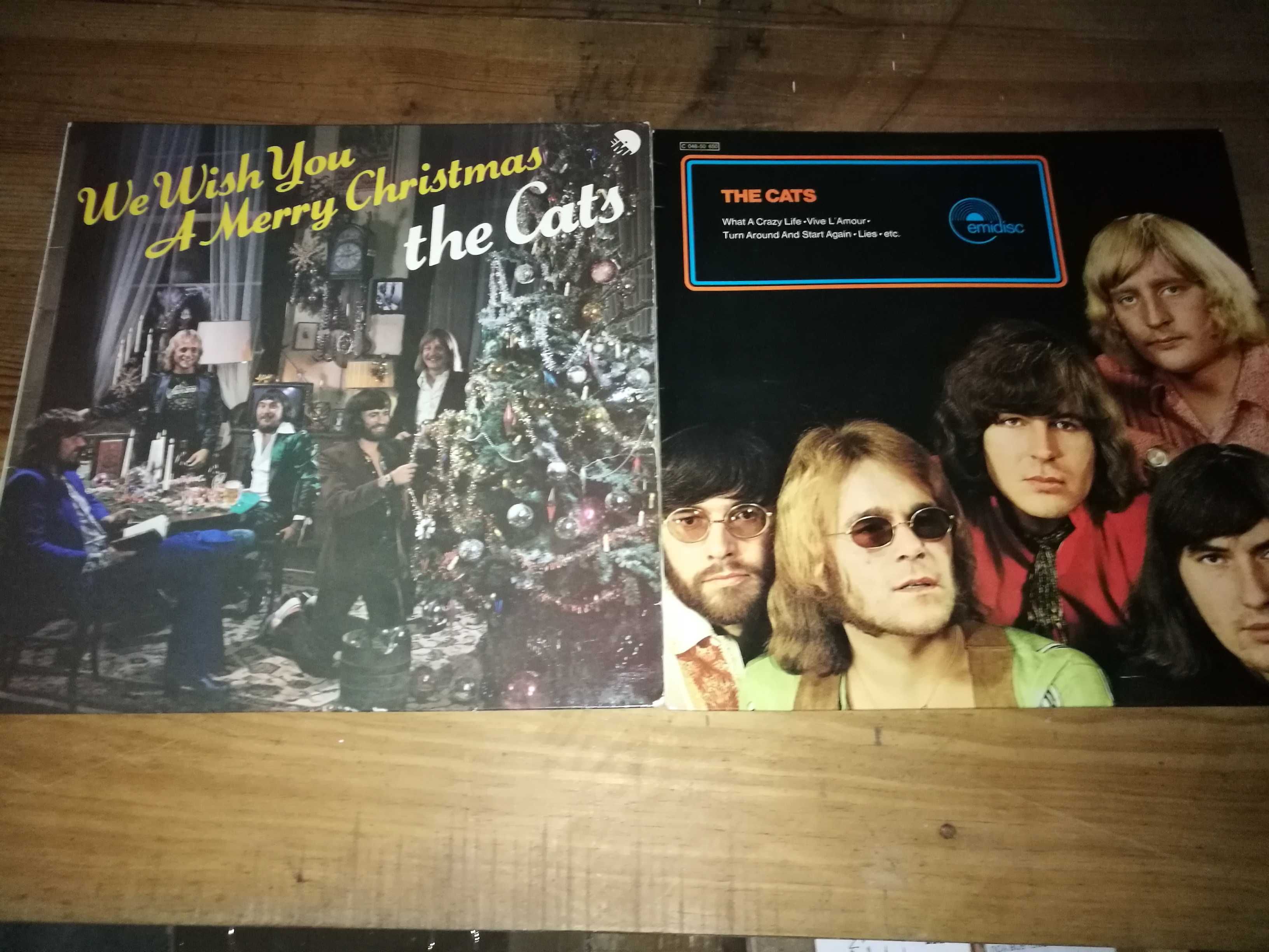 Lps e singles dos The Cats (vários preços)