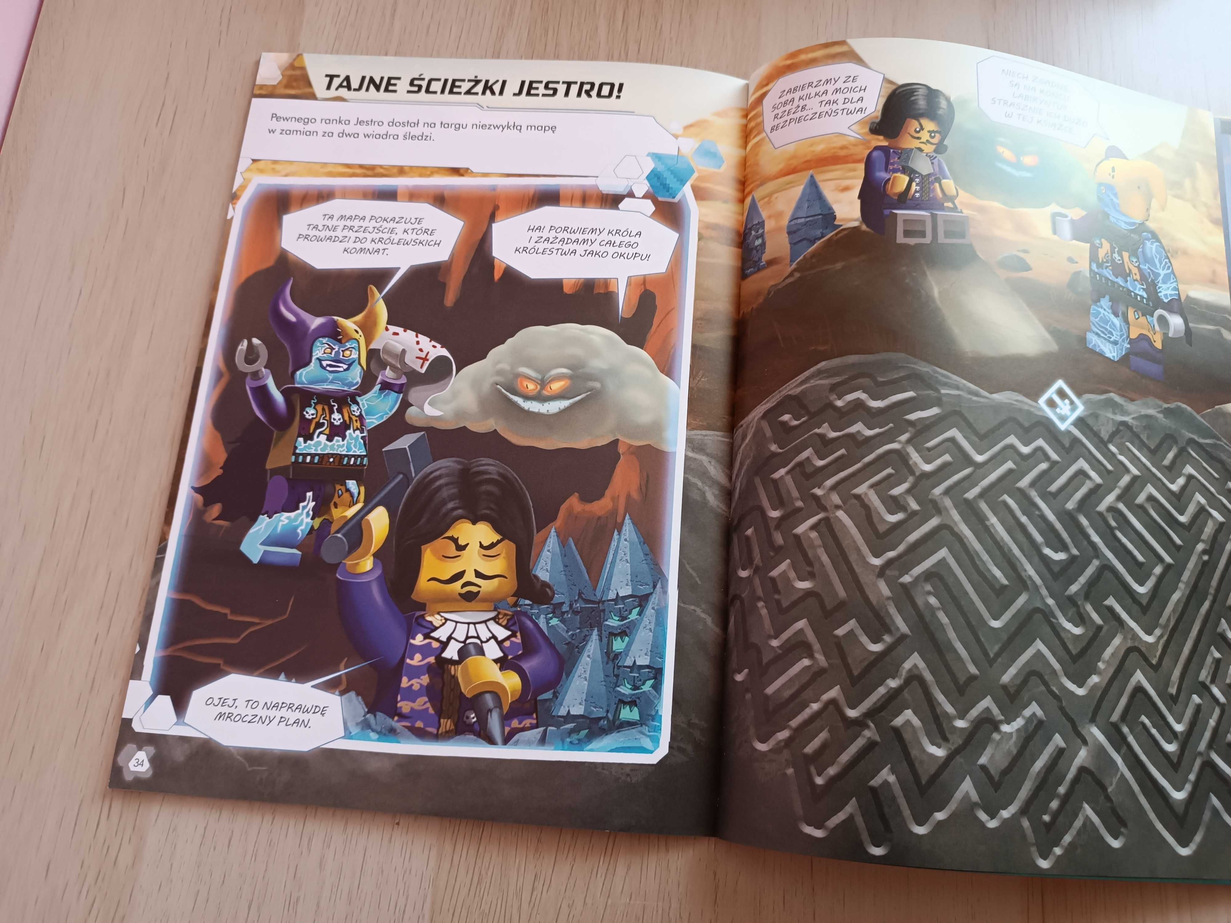 książka LEGO Nexo Knights Misja labirynty NOWA!