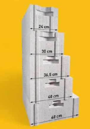 Beton komórkowy, gazobeton, suporex, belit, pustak, Ytong, cegła