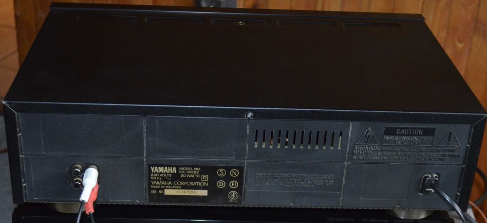 Yamaha KX-W 262  Magnetofon dwukasetowy Dolby B C