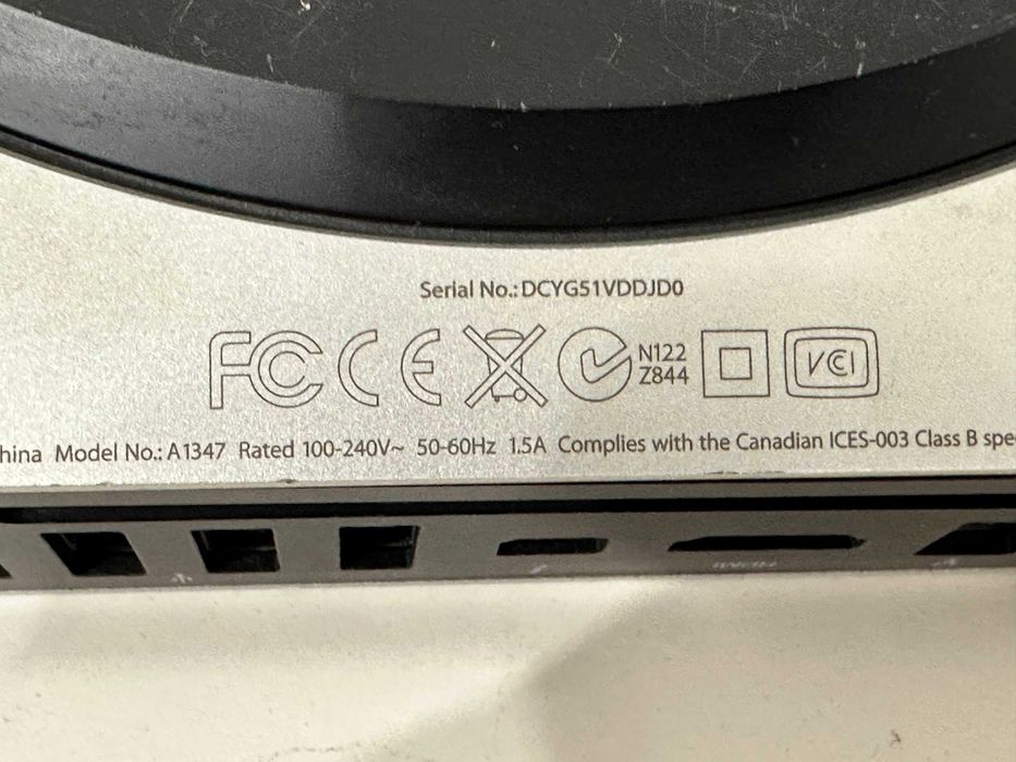 Apple Mac mini (Mid 2011) A1347 RAM 16Gb 128Gb