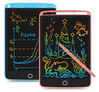 Tablet Lcd Escrita e desenho Pack de 2 Rosa e Azul acessórios
