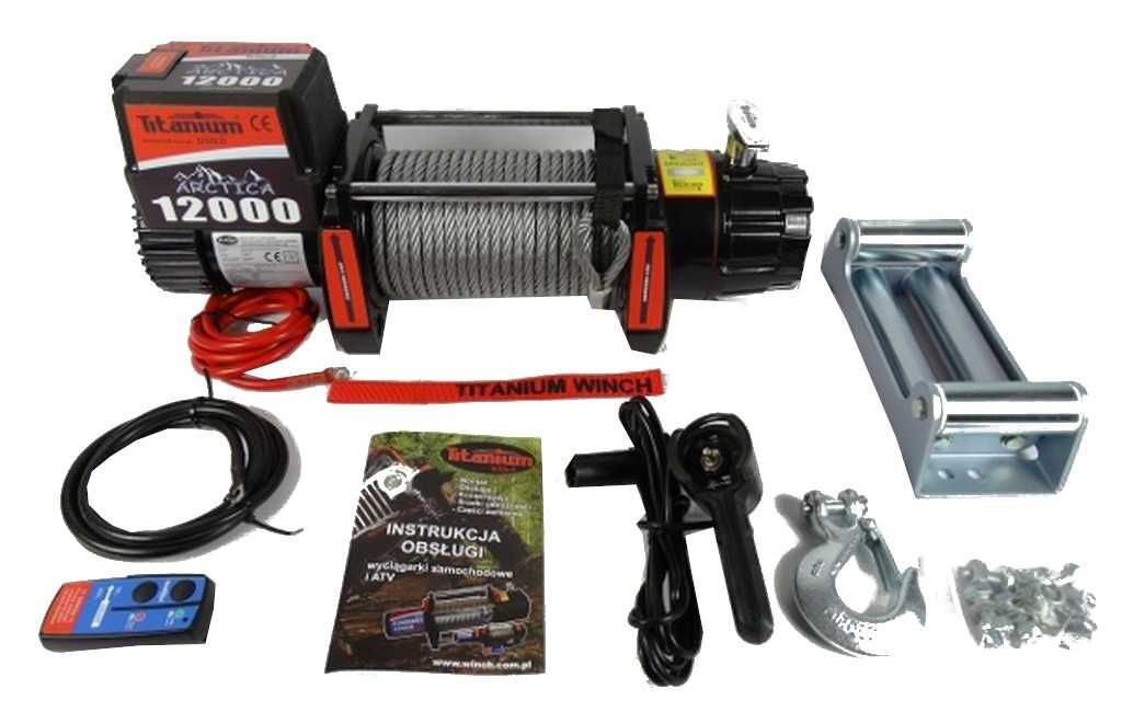 Wyciągarka off road Titanium Winch ARCTICA 12V 12000 Lbs 5450kg