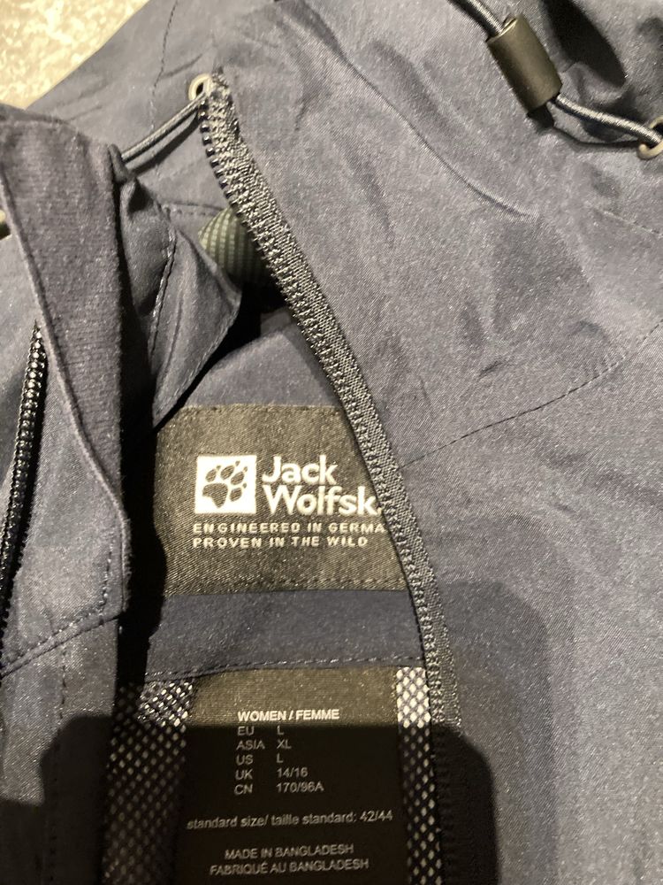 Jack Wolfskin Damska Kurtka 3w1 Glaabach
