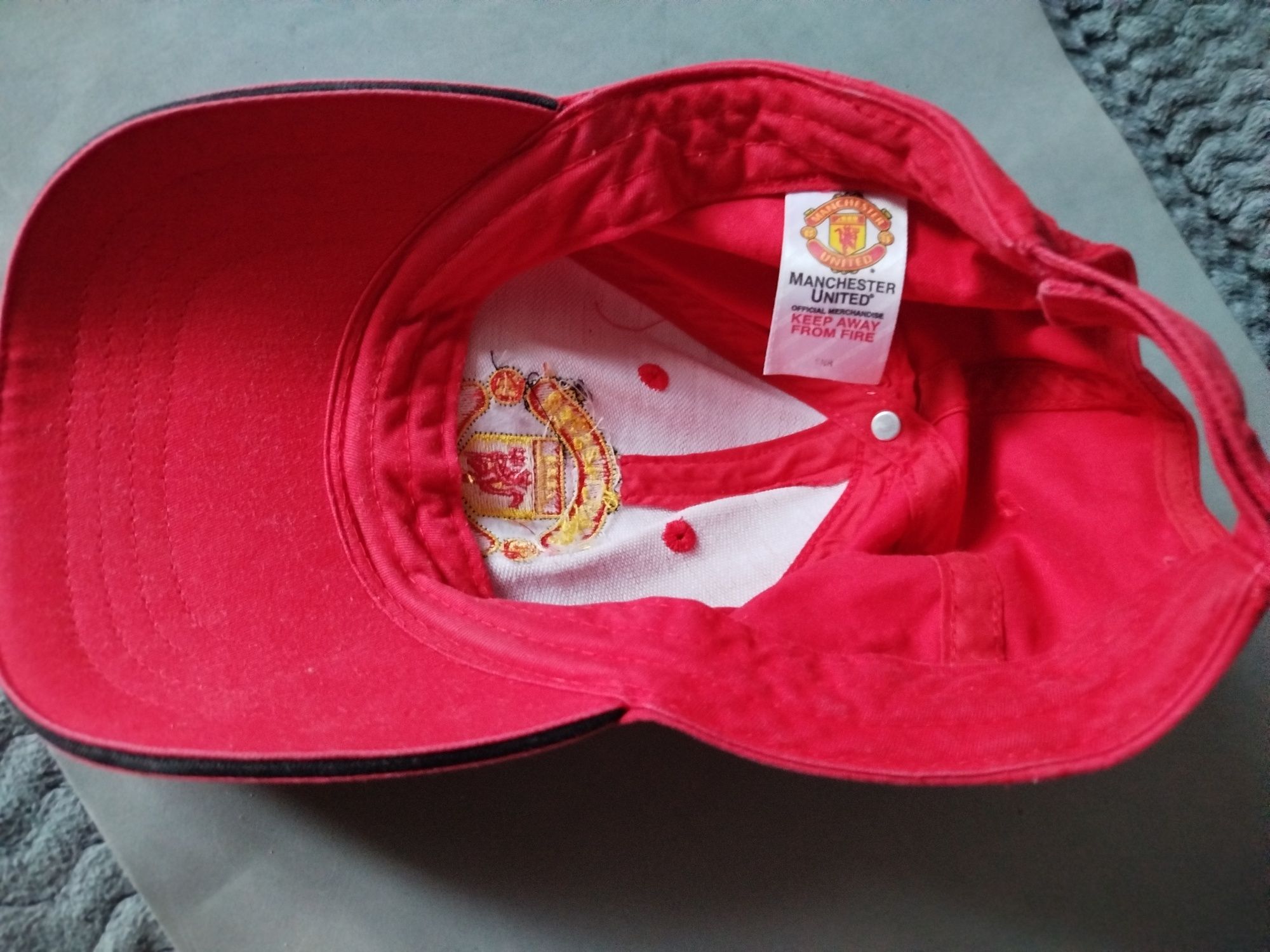 Czapka z daszkiem Manchester united
