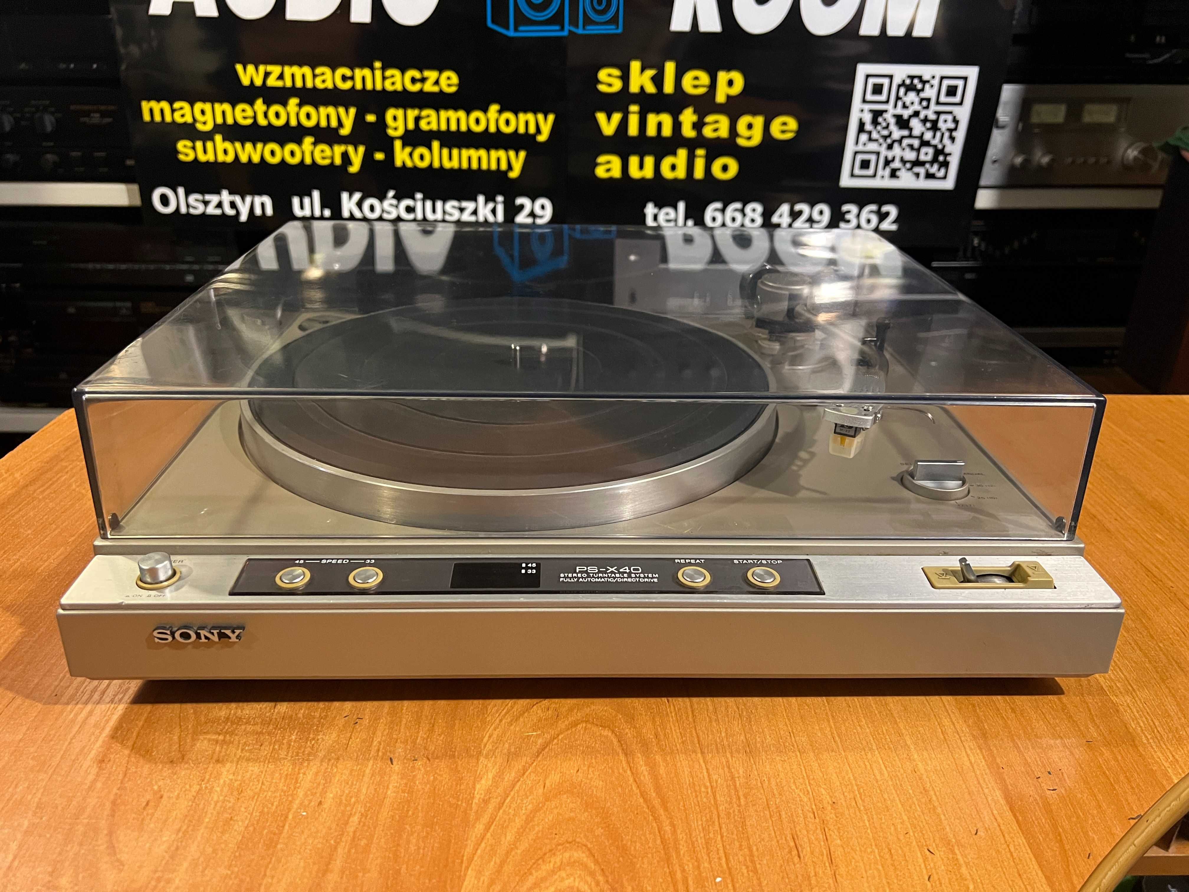 Gramofon Sony PS-X40 Direct Drive, Automat, Audio Room