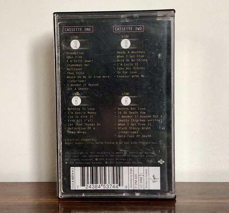 2x kaseta 2PAC R U Still Down? [Remember Me] 1997 hip-hop rap USA