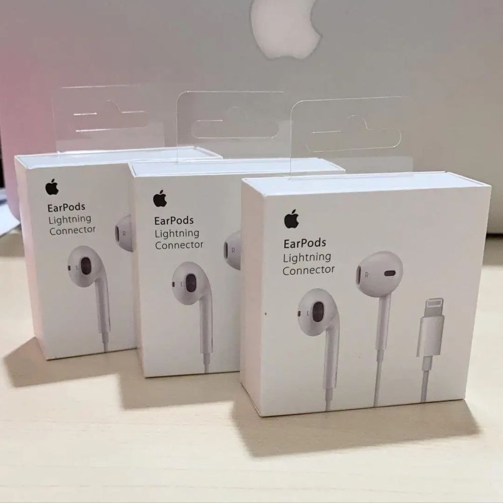 •КРАЩА ЦІНА• Наушники Apple EarPods Lightning Оригінал