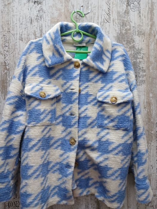 Куртка -сорочка 50% шерсть,  Италия